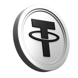 Visualización del token Tether USDT dentro del apartado informativo de la plataforma